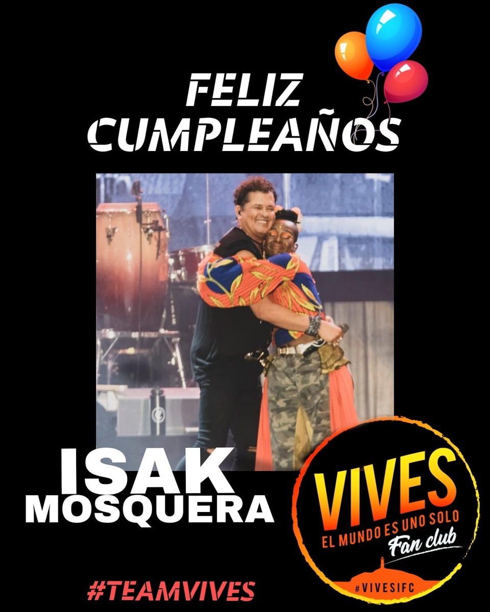 Y tu voz se unió a nuestro artista para que hicieras parte de nuestro corazón <a href="/isakmosquera/">Isa Mosquera</a> ¡Feliz Cumpleaños! Bendecida vuelta al sol para tí, el team #VivesIFC desea que tus anhelos se concedan hoy y siempre todo nuestro amor y buenas vibras para ti.
🎂🥂🍾🕺✨