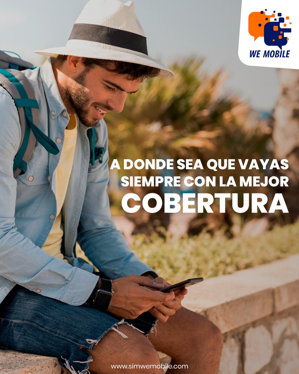WeMobileMX's tweet photo. Solo con We Mobile podrás hablar, chatear, navegar en internet y usar todas tus Apps favoritas en cualquier lugar donde estés.

Ahorrarás hasta el 85% en roaming internacional. 🌍

#WeMobile #SIMWeMobile #PrepagoInternacional #Tarifas #México https://t.co/dvZnltEbGR