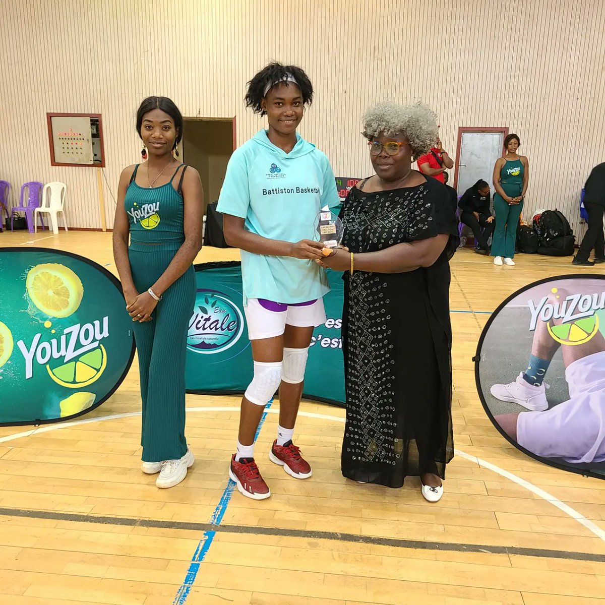FECABASKET's tweet photo. MVP🏆de la 4ème journée du FINAL4 seniors dames⛹🏽♀️🇨🇲🎯
#CNESD #elitesd2023🏀🇨🇲 #FibaAfrique #Douala #Yaounde #cameroon #getogether #Final4 https://t.co/tQd65F5nai