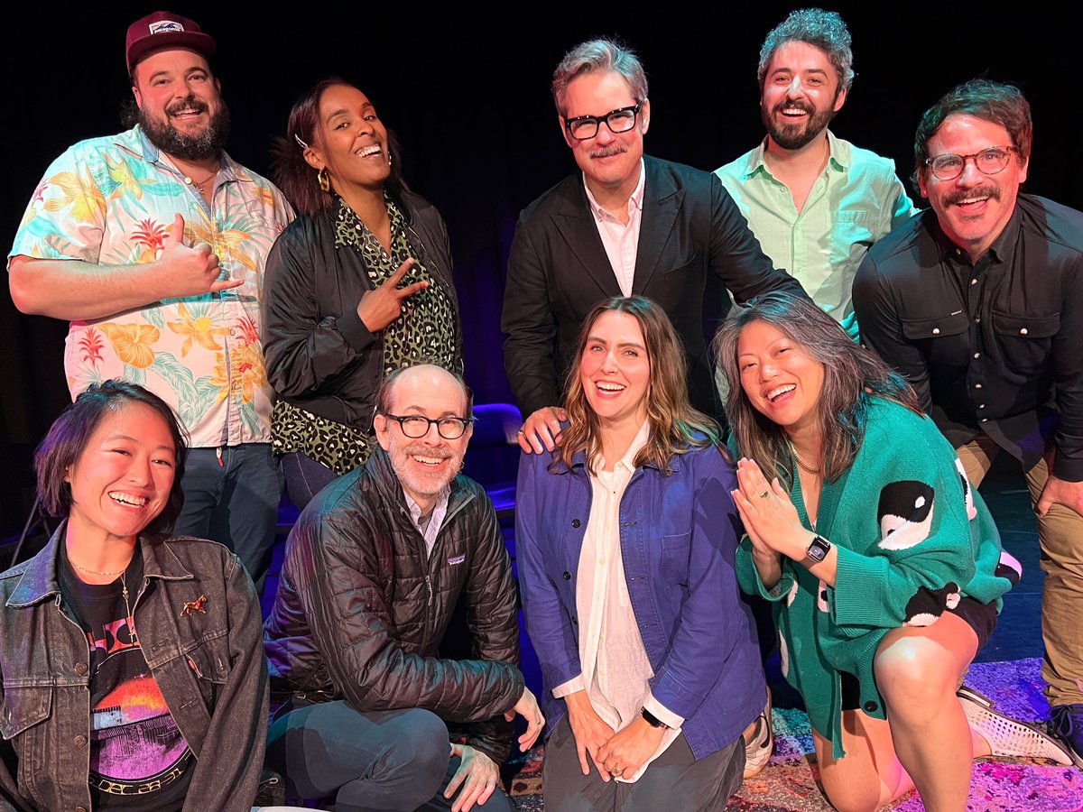 Look at this fun group of people last night at @UntitledImprov with the amazing @Kulap! Hope to see you at the next show 6/18! dynastytypewriter.com/untitled