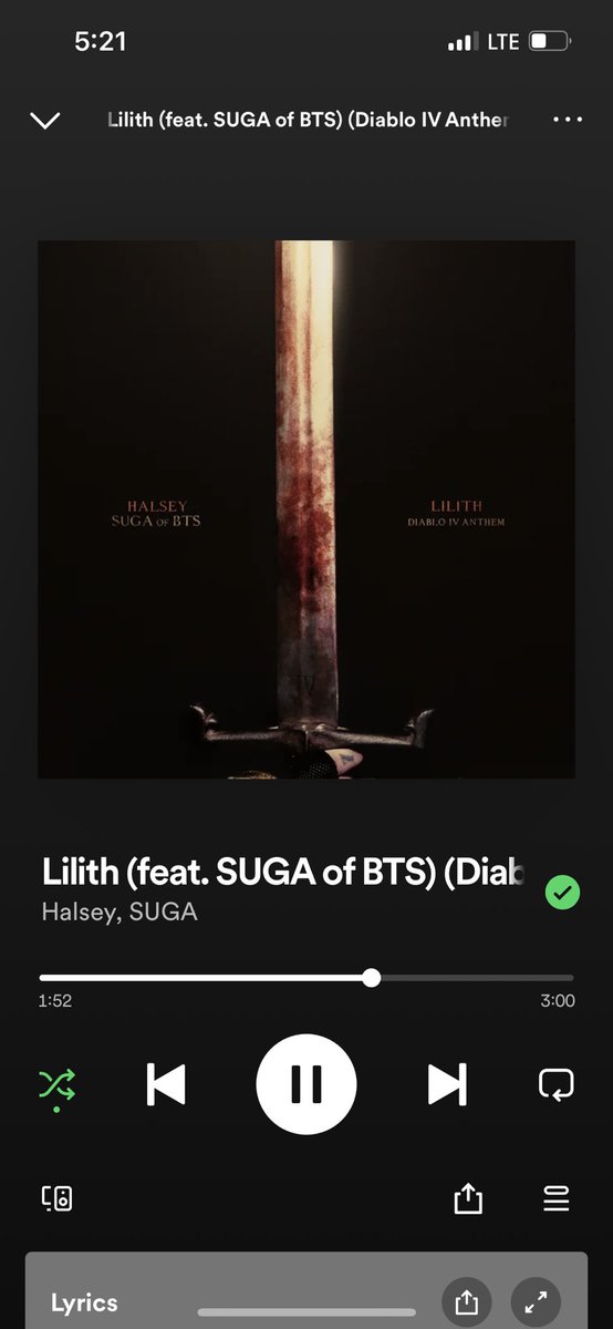 ghostqueen__'s tweet photo. i am not apologizing for the person this song is making me 😌 https://t.co/q80y6bjKwg