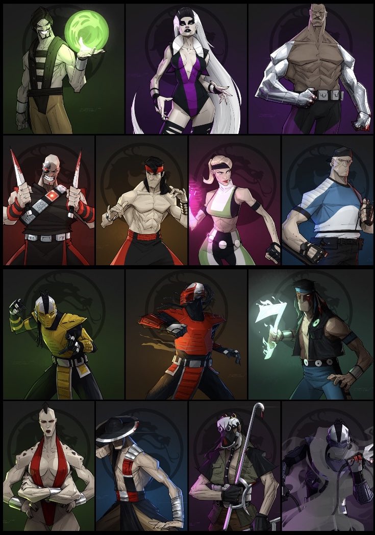 Select Your Fighter! 🐉🩸
#MortalKombat3