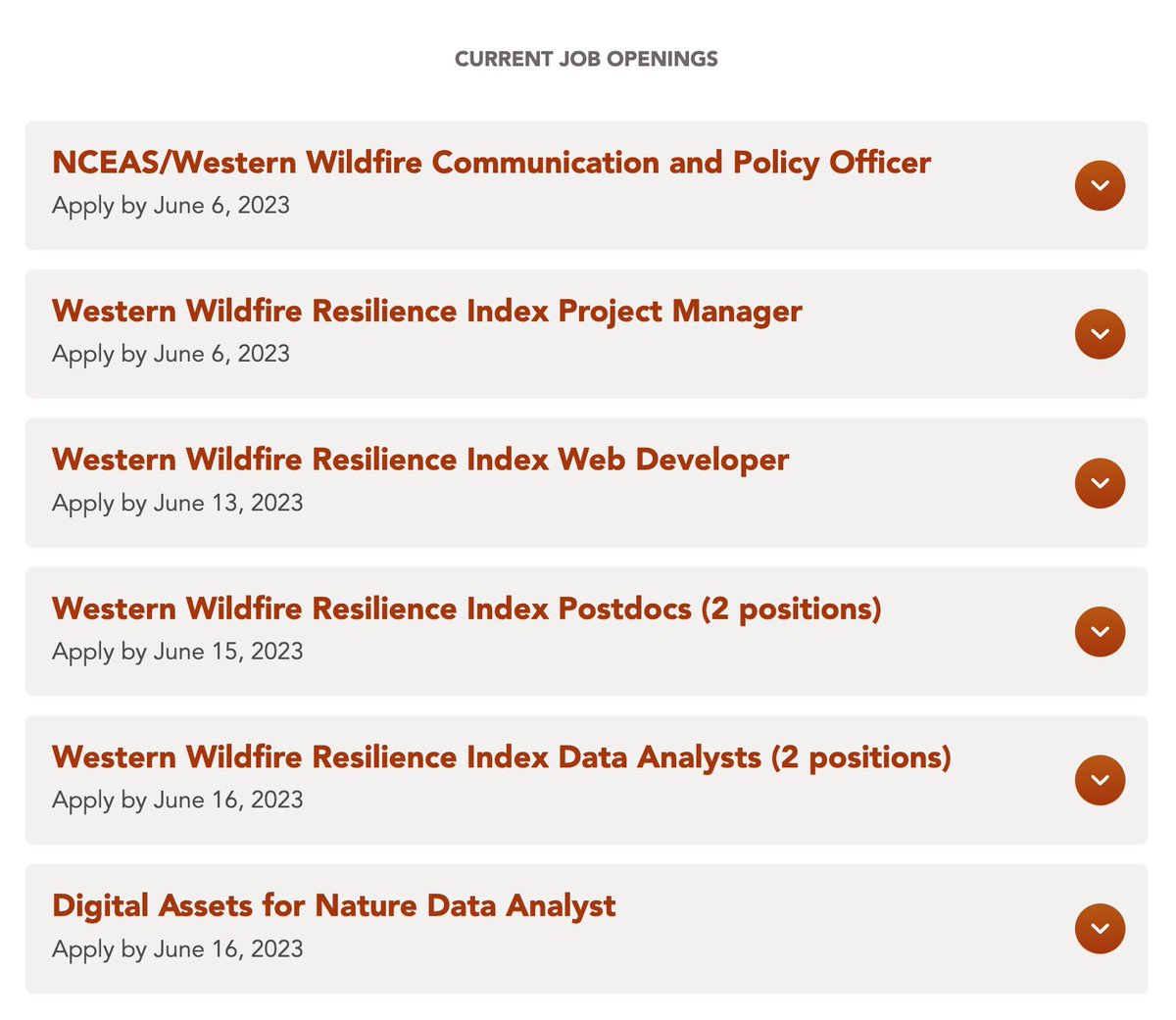 ucsb_nceas's tweet photo. Did you know that we have 8⃣ open positions right now? 🤯 Whether you are a #dataviz wiz, #scicomm expert, or project management pro, we have a job for you! Applications start to close tomorrow, so send us your cover letter, CV, &amp; 3 reference names ASAP! https://t.co/Dt8UcH0iRb https://t.co/9uA2P3Do7o