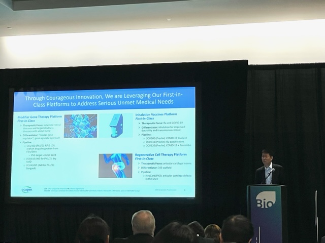Today our CFO & CBO, Quan Vu, presented at BIO 2023 International Convention in Boston, highlighting the potential of our modifier gene therapy platform.  #couarageousinnovation #BIO2023 #StandUpForScience