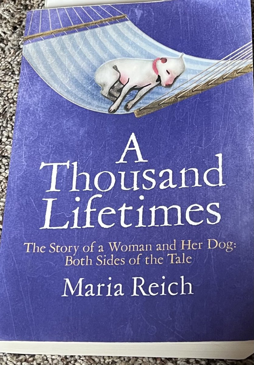 caryn_maroni's tweet photo. Just finished this beautifully written book … Read it ..”If you ever loved a dog… if you ever believed in a power beyond your understanding”
Author #MariaReich #ThePetAndNutritionCenter (where I buy Nikko’s health supplements) https://t.co/PjLuuxbXx1