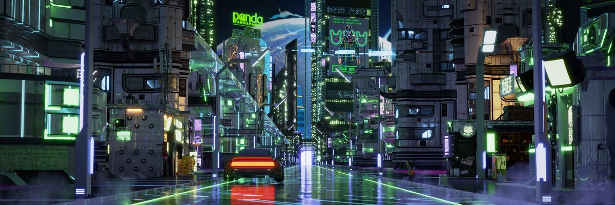 LostParadigms's tweet photo. Discover generative art that captures a moment in the Cyberpunk universe - all scenes are in 4k high resolution. 
Come and experience the immersive future with Lost Paradigms. 

#LostParadigms #generativeart #cyberpunk https://t.co/KhUBLywMhO