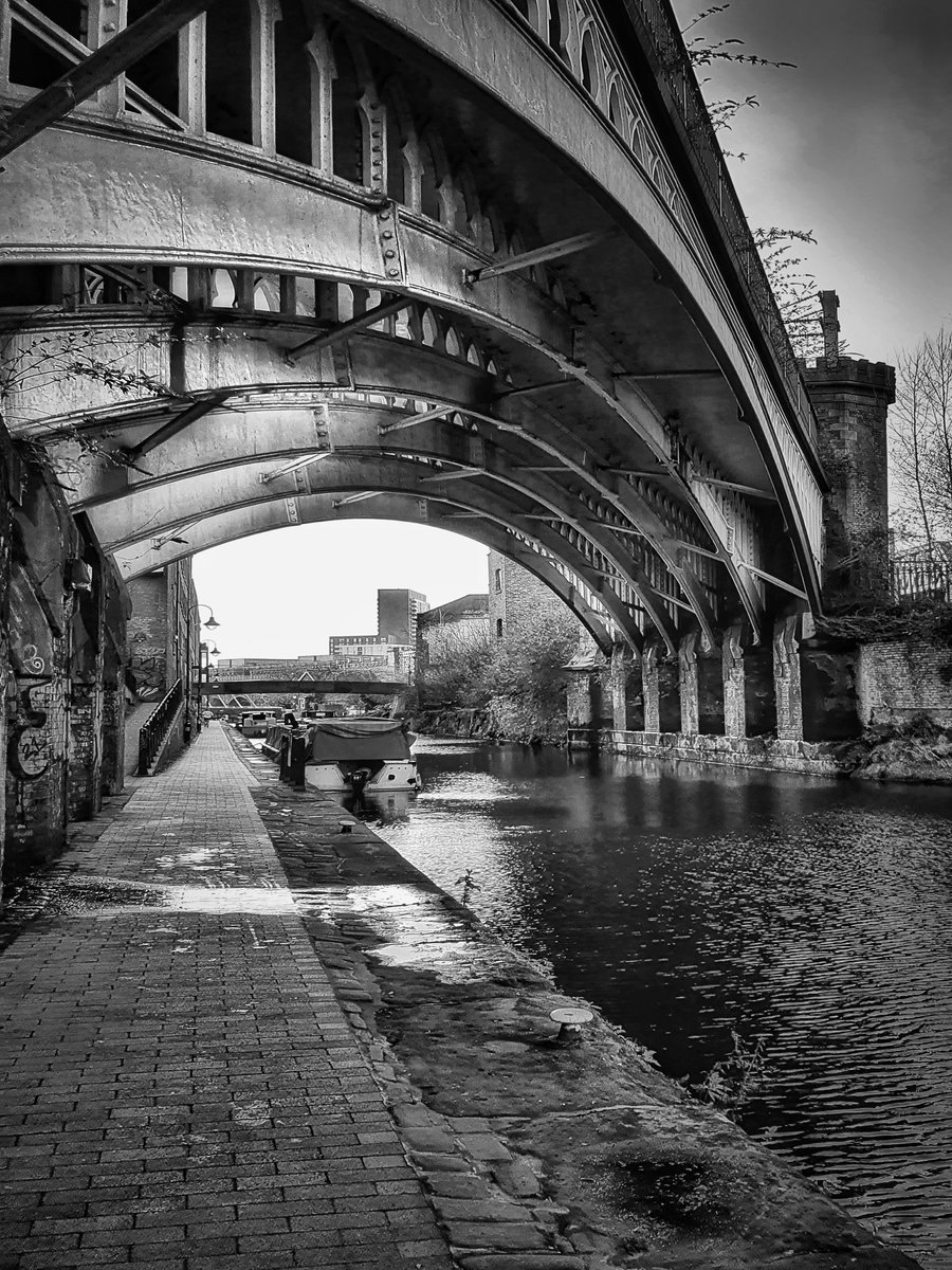 Bridging the canal #blackandwhitephotography #blackandwhitephoto #blackandwhite #Bridge #canal #urban #industrial #photography #photo #mobilephotography