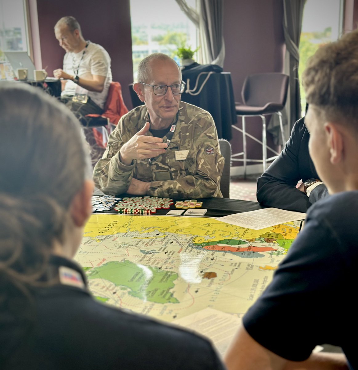 Fantastic first day for <a href="/DSET_EVENT/">DSET</a>! Delighted to be exhibiting with @OC324Sqn and the cadets as national <a href="/aircadets/">RAF Air Cadets</a> representatives for 2023. 
Huge thanks to <a href="/tessthebutler/">Tess Butler</a> and the <a href="/Ruddyniceltd/">Ruddy Nice</a> for having us involved - here’s looking forward to tomorrow!