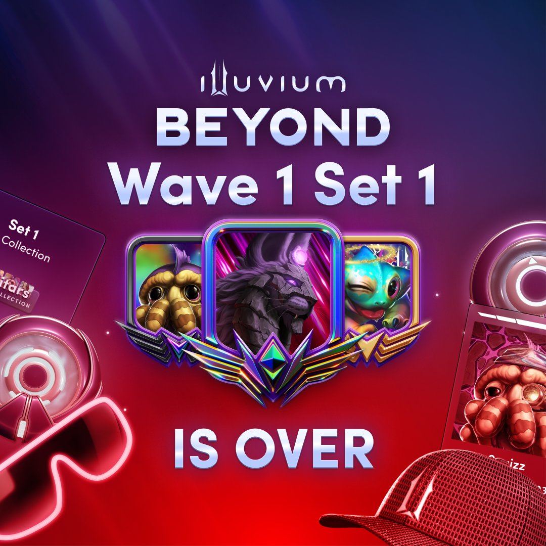 Wave 1 is over, but we're just getting started! 🚀 Up next: Illuvium x GameStop Promo D1SKs dropping on June 12, 22:00 UTC! 

🎮 And that's not all - we've got more news coming soon about Wave 2. Stay connected, stay tuned, and keep gaming! #Illuvium #GameStop