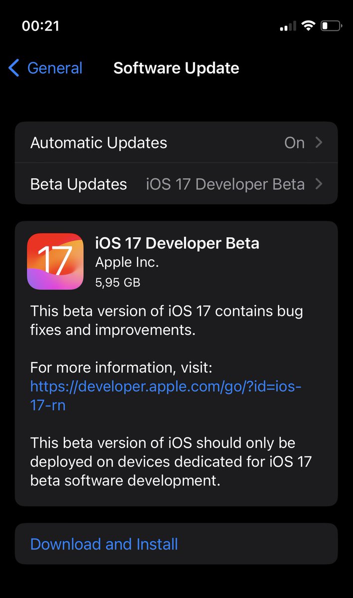 mi_konstantin's tweet image. Go! #iOS17beta