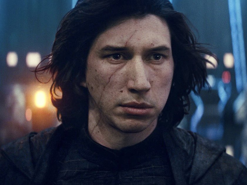 My baby and his Kylo “scar”