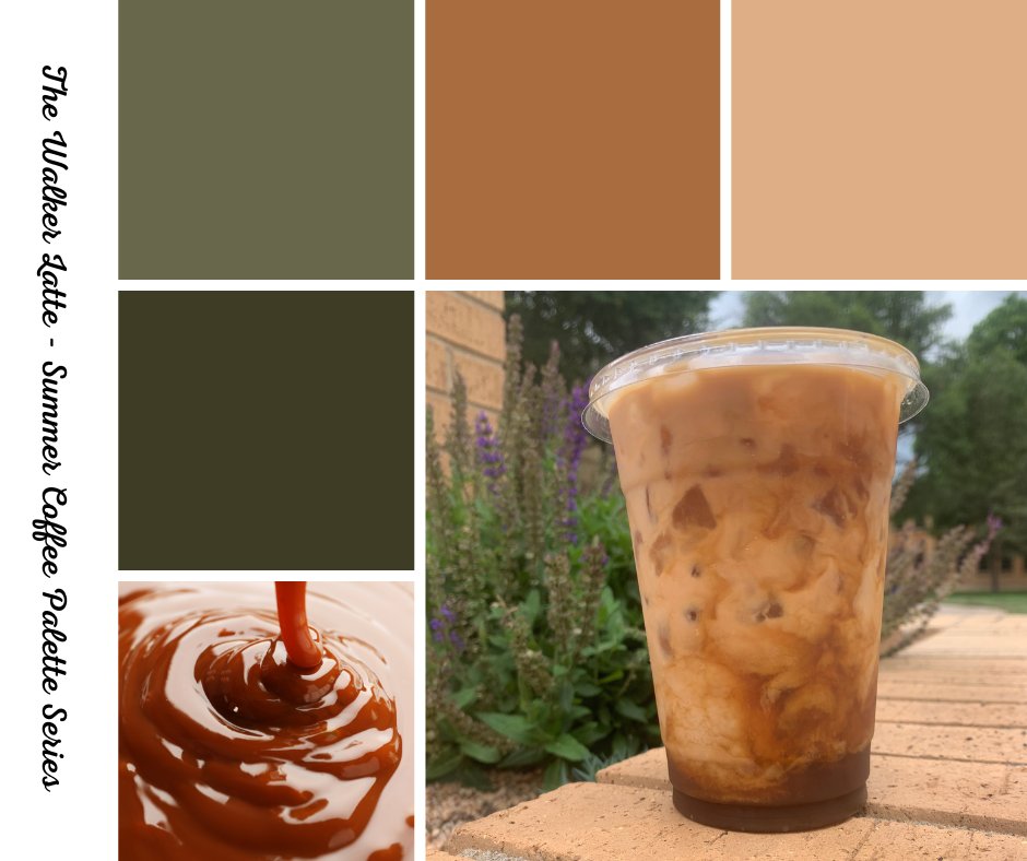 ACBookstore's tweet photo. Coffee,  Check! Vanilla, Check! Caramel, Check! Sugar, nope! You are sweet enough as you are! The Sugar-free Walker Latte has all the flavor without the sugar! #summercoffeepaletteseries https://t.co/Vl5MqOeZ2u