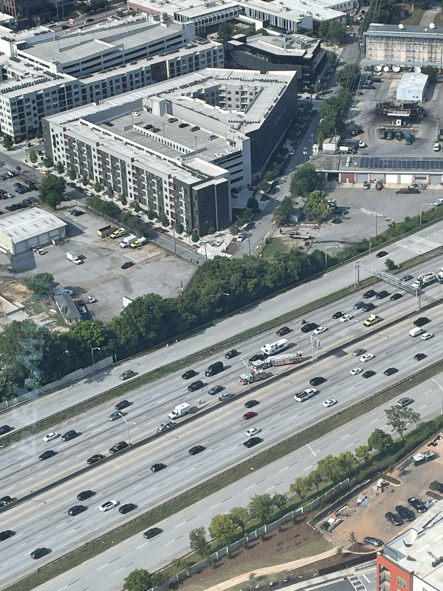 🔥Fireball Turnbull 🚁 on Twitter "⚠️ TRAVEL ADVISORY Atlanta Crash on I20/wb at Boulevard