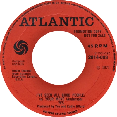 Yes Songs
Yours is No Disgrace 
     or 
Starship Trooper
     or 
Both?

Remember, there are no losers. We're just having a bit of fun.