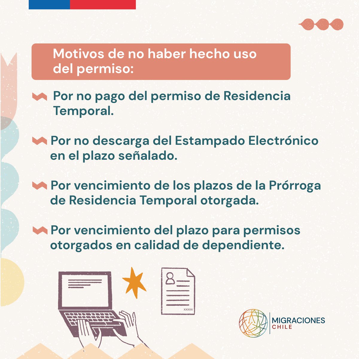 Migraciones Chile tweet media
