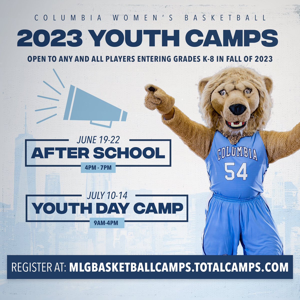 Can’t wait to see all our young Lions in the gym!🦁🔥 Register today for our Youth Camps before spots fill up ⬇️

mlgbasketballcamps.totalcamps.com

#EDGE // #RoarLionRoar