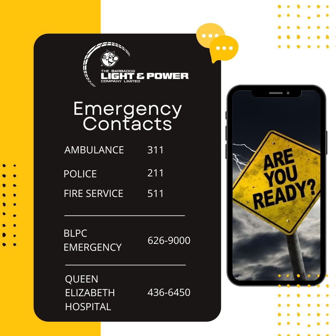 We all have contacts that we reach out to on a daily basis. But do you know which organizations to contact during an emergency? Here's a list of contacts you should save, especially during hurricane season!