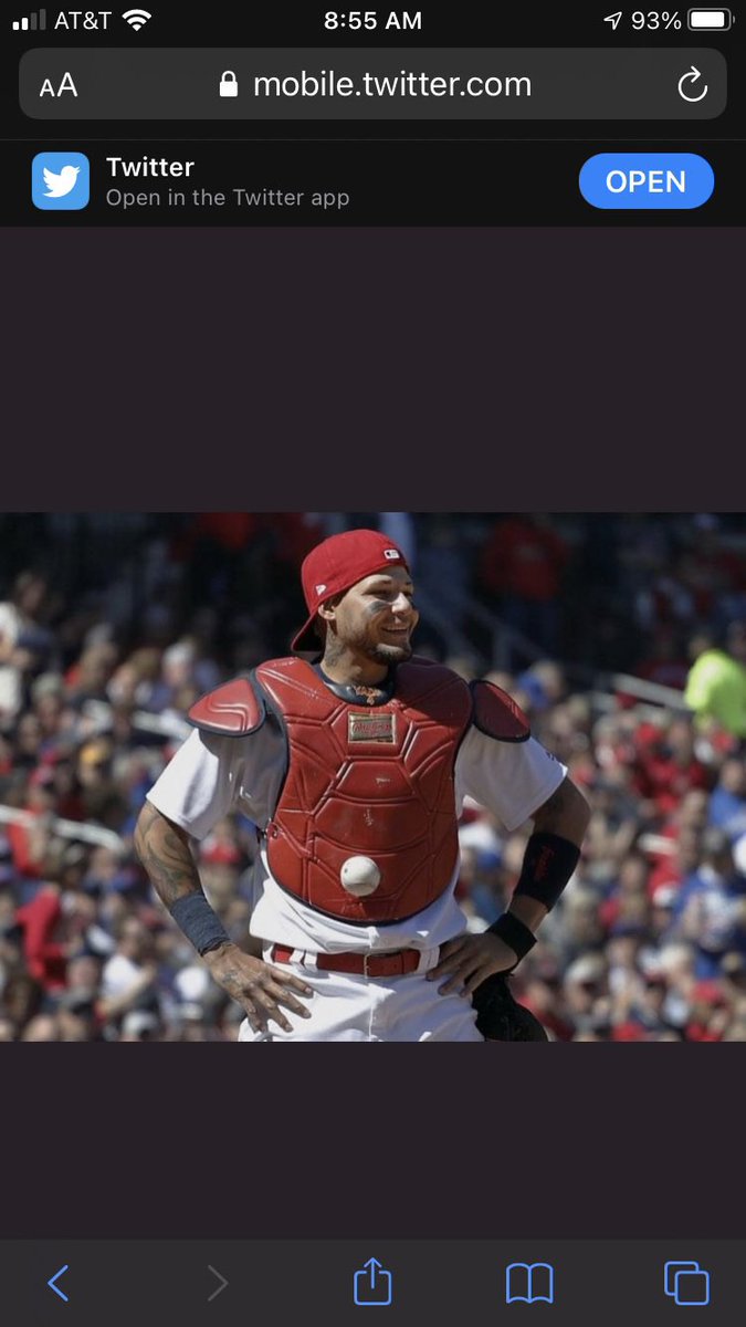 RyanPolk3's tweet photo. @BleacherNation I haven’t seen the Cardinals cheat like this since… https://t.co/10kvXvtC4N