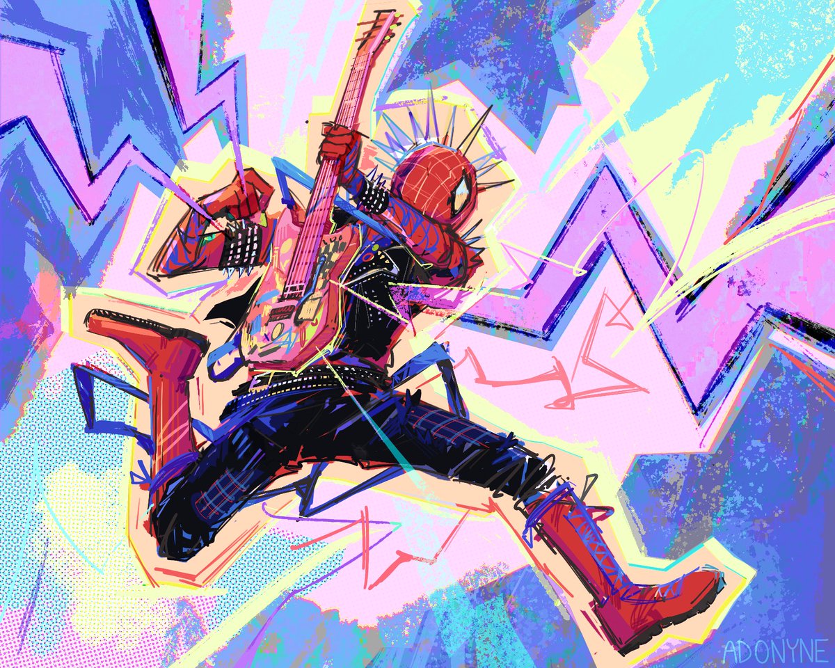 Hobie Brown the LEGEND 🎸💥
#AcrossTheSpiderVerse #SpiderVerse #Spiderpunk