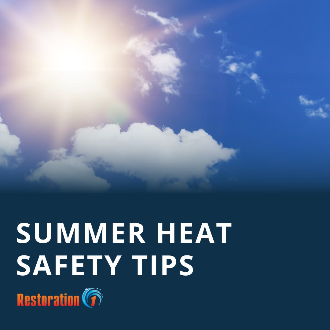 Summer is here! Prioritize home safety and comfort in the heat. Inspect your AC, seal air leaks, use window coverings, and scheduled roof inspections. Restoration1 is here to help make this summer safe and enjoyable at home. Contact us for restoration needs or safety inquiries.