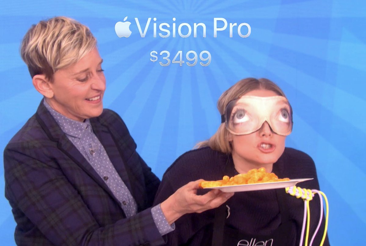 lauracpoe's tweet photo. …but I def still want one. #WWDC #applevisionpro https://t.co/bg7QtKfdVm
