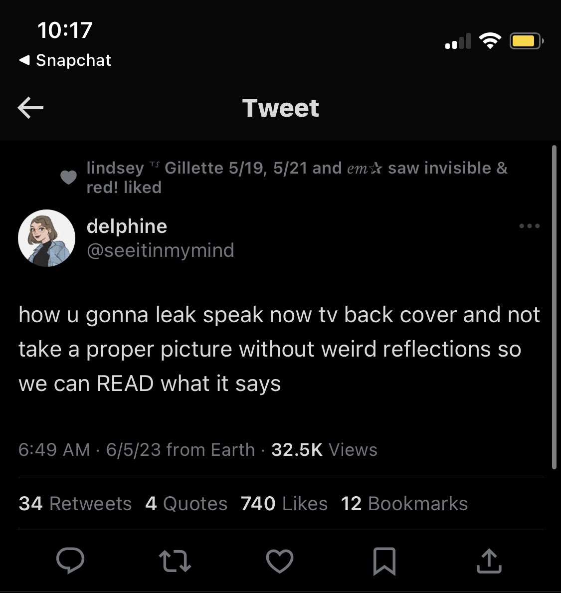 Snapchat Leaked Twitter