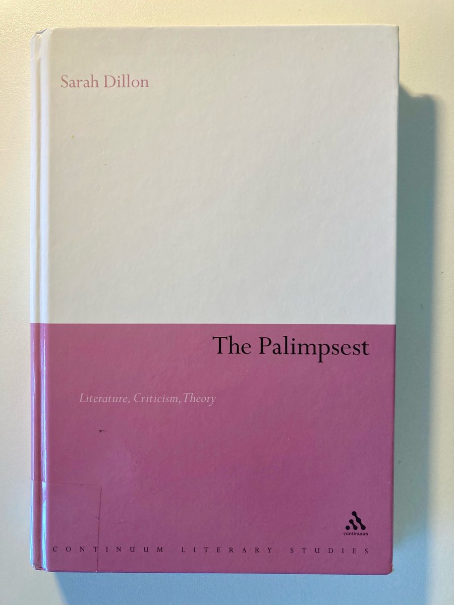 For today's #modwrite, I've been reading about palimpsest theory & the novel: how the palimpsest is less the idea of 'uncovering' a 'repressed' narrative & more about 'tracing' how an author develops their narrative & subjectivity (eg sexual identity) through the drafting process