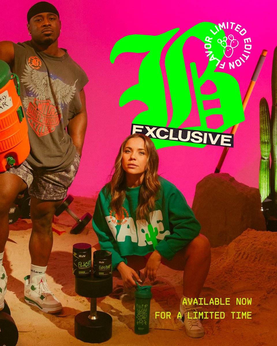 Saddle up and get ready to ride 🤠🏜️ Introducing Prickly Pear Flight + Endopump. The cool and refreshing pre-workout boost that you need to beat the summer heat! 

Shop now for a limited time at the link in bio🌵🏋️‍♀️