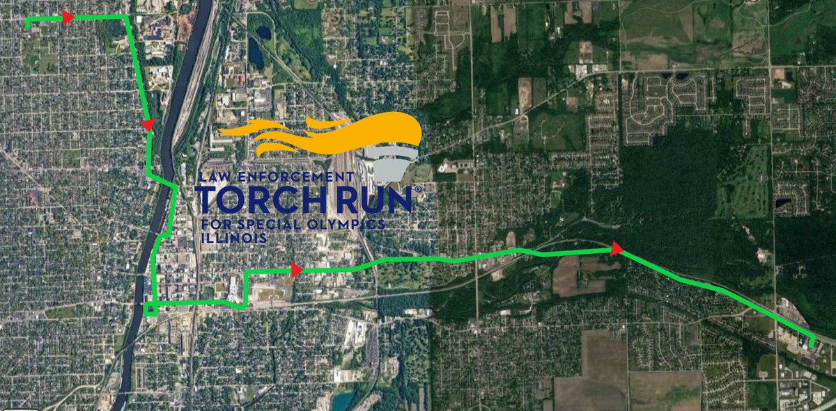 JolietPolice's tweet photo. Tomorrow, 6/6, around 11:30am, there'll be traffic delays along the shown route, as @JolietPolice participate in the @IllinoisLETR for @SO_Illinois. Our run starts at Theodore St & Raynor Ave, ending in the area of Rt 30 & Gougar Rd.
#ILTorchRun #SOILL #ILETR #SpecialOlympics https://t.co/QTWCqE4nsc