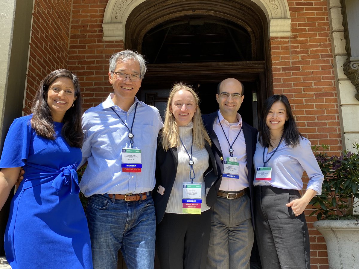 TedHong9's tweet image. Congrats @JulieLKoenig on 2 posters at #ASCO2023 evaluating IO and radiation in mss Panc and colon as well as a Merit award! Great work! @aparna1024 @HannahRobertsMD @MGHCancerCenter @BrighamRadOnc