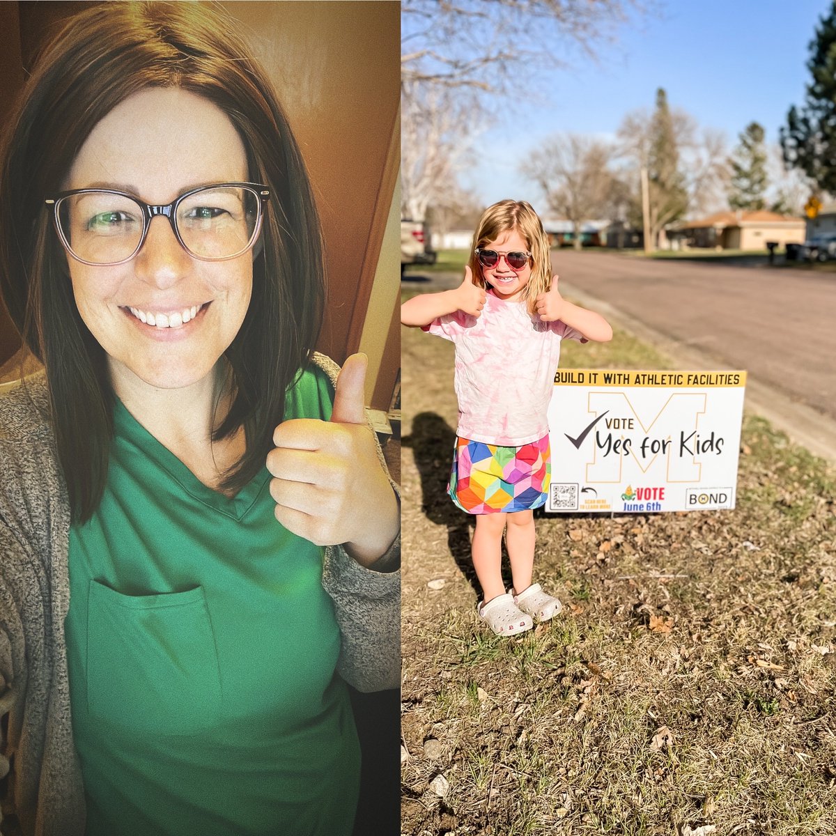 amanda12087's tweet image. We are voting YES! For Kids! @VoteYesMitchell