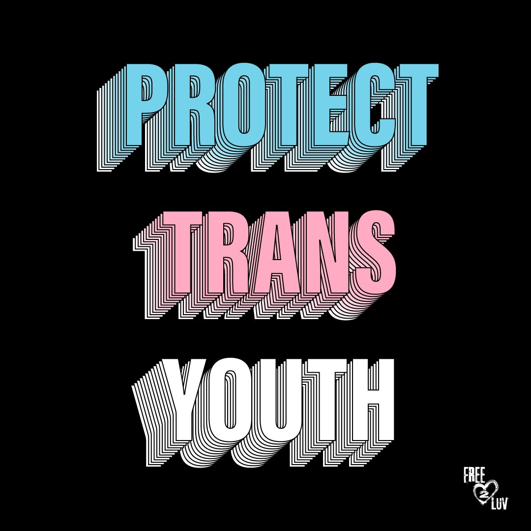 Trans youth deserve to thrive, feel safe, and be empowered. Join us today and every day as we celebrate trans youth. It's time to stop the hate, violence, and ignorance. #RockLUVnotHate

#ProtectTransKids 🏳️‍⚧️ #ProtectTransYouth