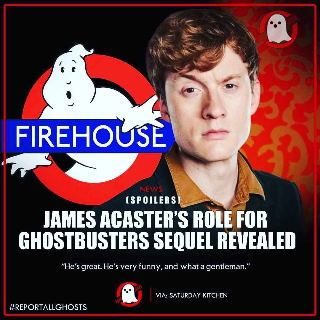 ReportAllGhosts's tweet photo. Successful test 😬👻🧪
James Acaster’s role revealed for Ghostbusters: FIREHOUSE’.
Potential SPOILERS ahead❗️
Read on our official Instagram! LINK IN BIO 🔥🔥
#ghostbusters #ghostbustersafterlife #ghostbusters4 #ghostbustersfirehouse #slimer #spirit #JamesAcaster #DanAykroyd https://t.co/mHIjmE7m5M