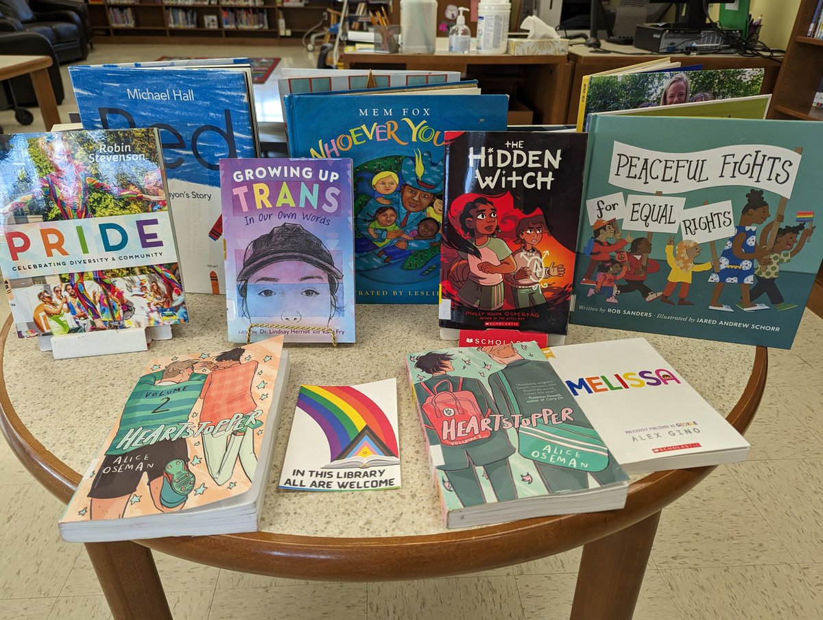 In this Library, all are welcome 📚🌈
These are a few of our new additions to the library this year.