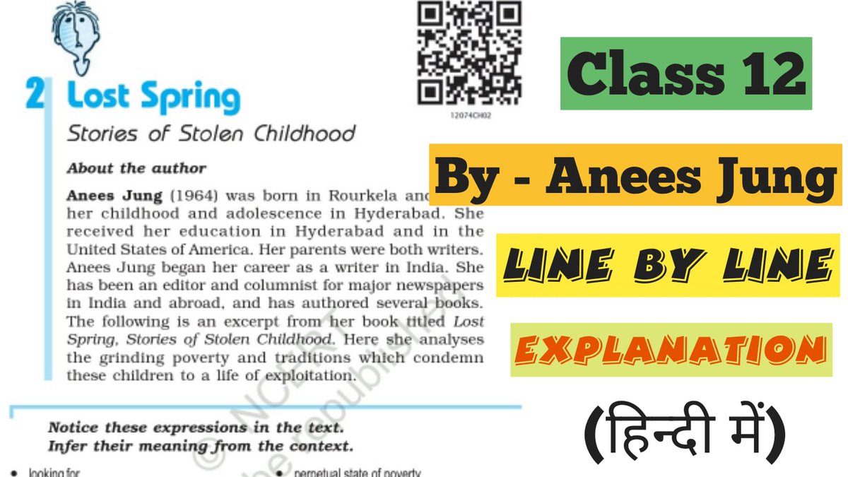 Lost Spring class 12 
#teametconline #rbse #ncert #cbse #class12th

Click on the link below to watch more videos like this only on ETC Online youTube channel

youtu.be/thQxJvQ4qJg