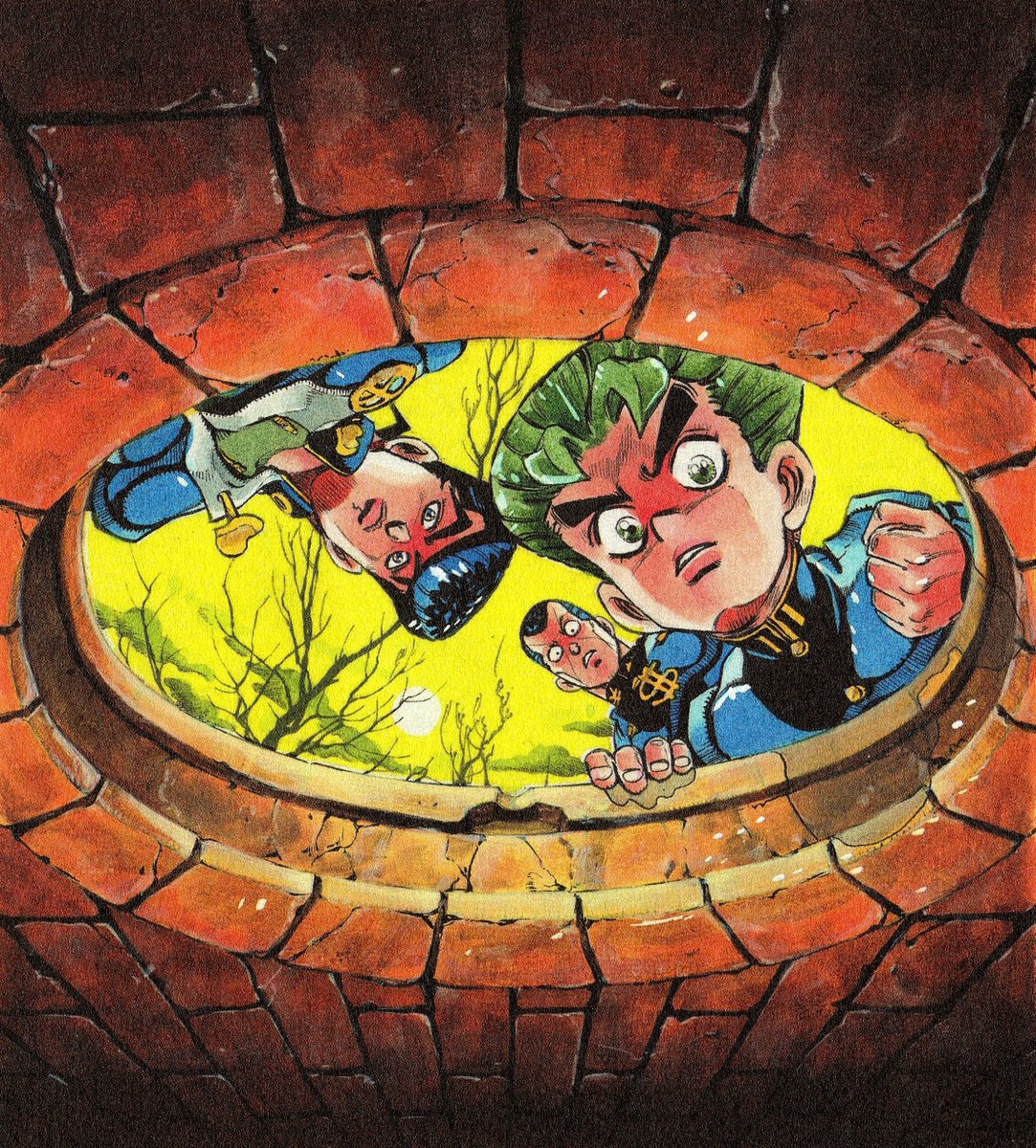 ByAraki's tweet photo. Diamond is Unbreakable, 1993. https://t.co/0WsOtWgheI