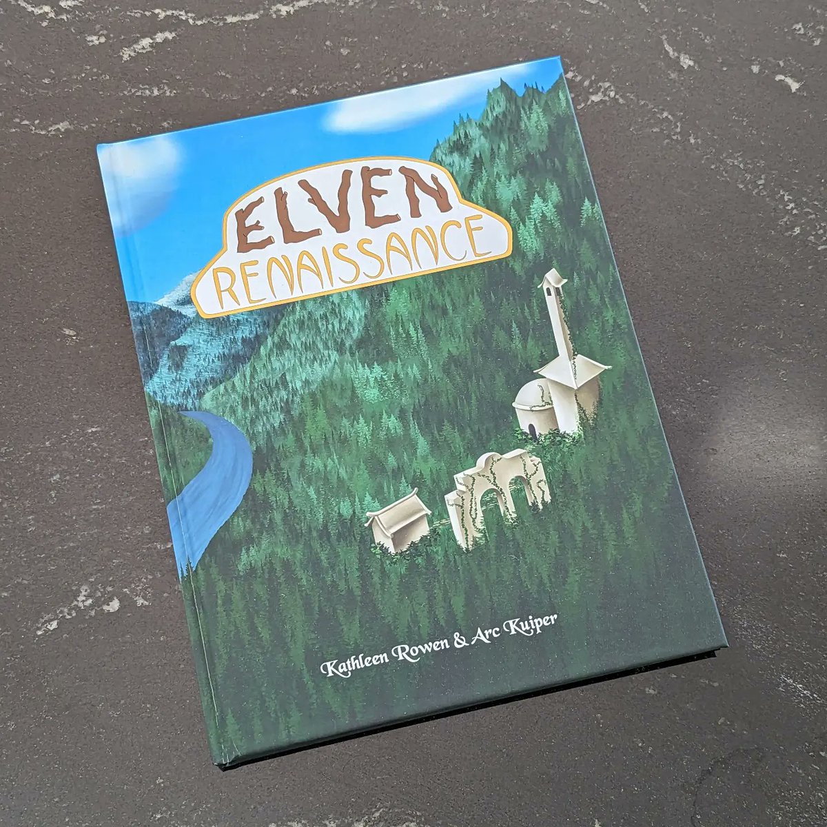 I've gotten some awesome praise for the Elven Renaissance from folks in the ttrpg world, but the most validation I've received was my 8 year old niece telling me excitedly that she took my book in for show-and-tell and her class loved it

*Melt*

#ttrpg #wholesome