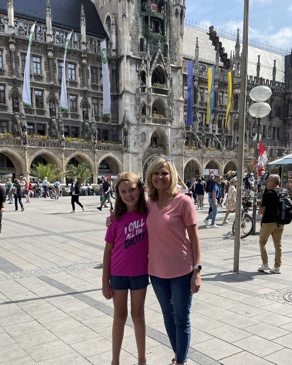 It was just over a week ago that I sent my 5th graders off for summer break. Today, I got to catch up with one, along with her family, halfway around the world in Munich.  <a href="/DouglassElem/">Douglass Elementary</a> <a href="/harveyoaxaca/">Dr. Harvey Oaxaca</a>