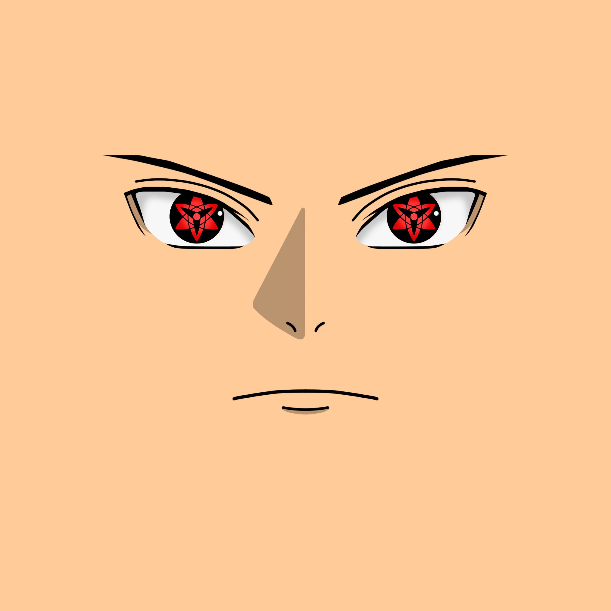 Dny deku eyesmith on twitter sasuke face requested by