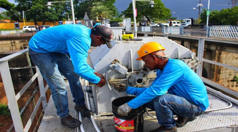 #MundoPluripolar ‌Inician trabajos en sistema de compuertas de la represa Campilongo en Guárico