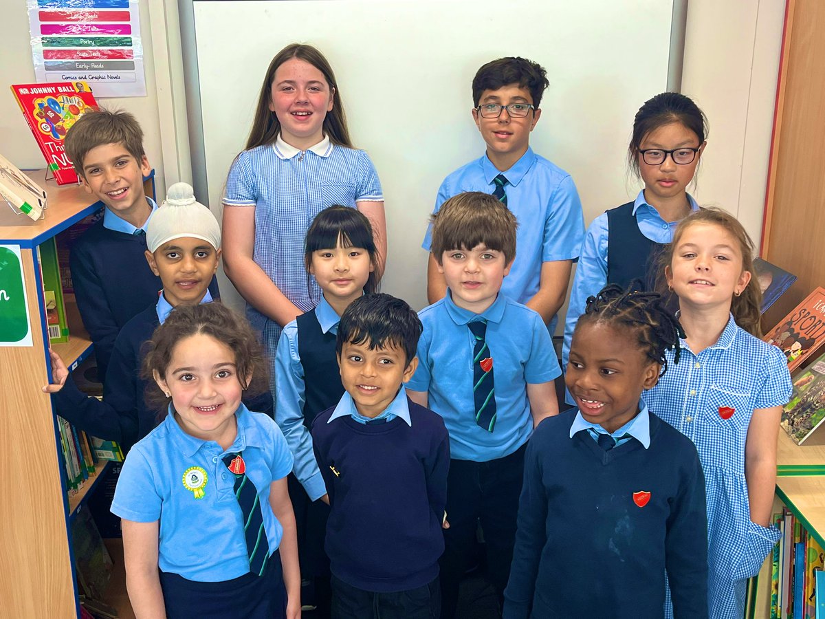 Today our newly appointed @St_Mungos_Pri Imaginarians met for the first time to discuss how we are going to look after and run our library. Lots of exciting plans ahead, starting with our official Imaginaruim launch tomorrow! #readingforpleasure #learnervoice #skillsforlife 🎊 📚