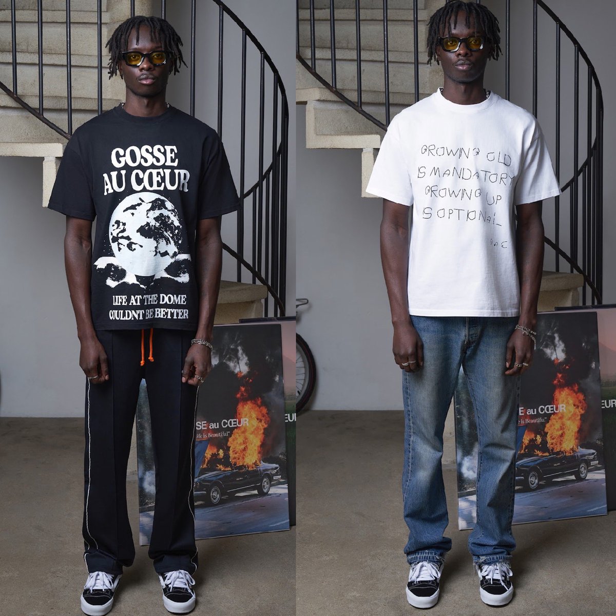 StreetFashion01's tweet photo. GOSSE au COEUR “Life Is Beautiful” Collection (2023) https://t.co/HujSHMWyiV