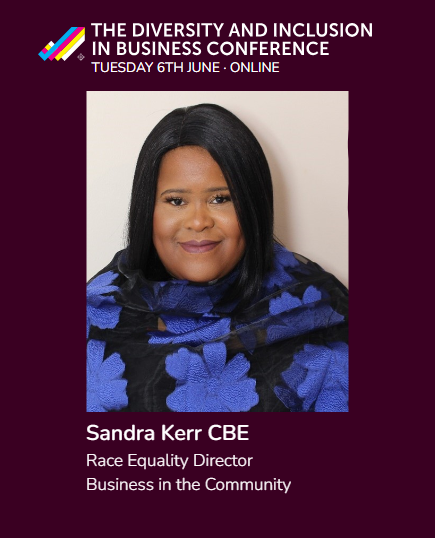 BITCRaceatwork's tweet photo. Today, our Race Director @SandraKerrBITC is a keynote speaker at The Diversity and Inclusion in Business Conference 2023 hosted by @GovtEvents 
Find out more and join in👇
https://t.co/tGfGjdrQc8 https://t.co/ST59DAvRxe