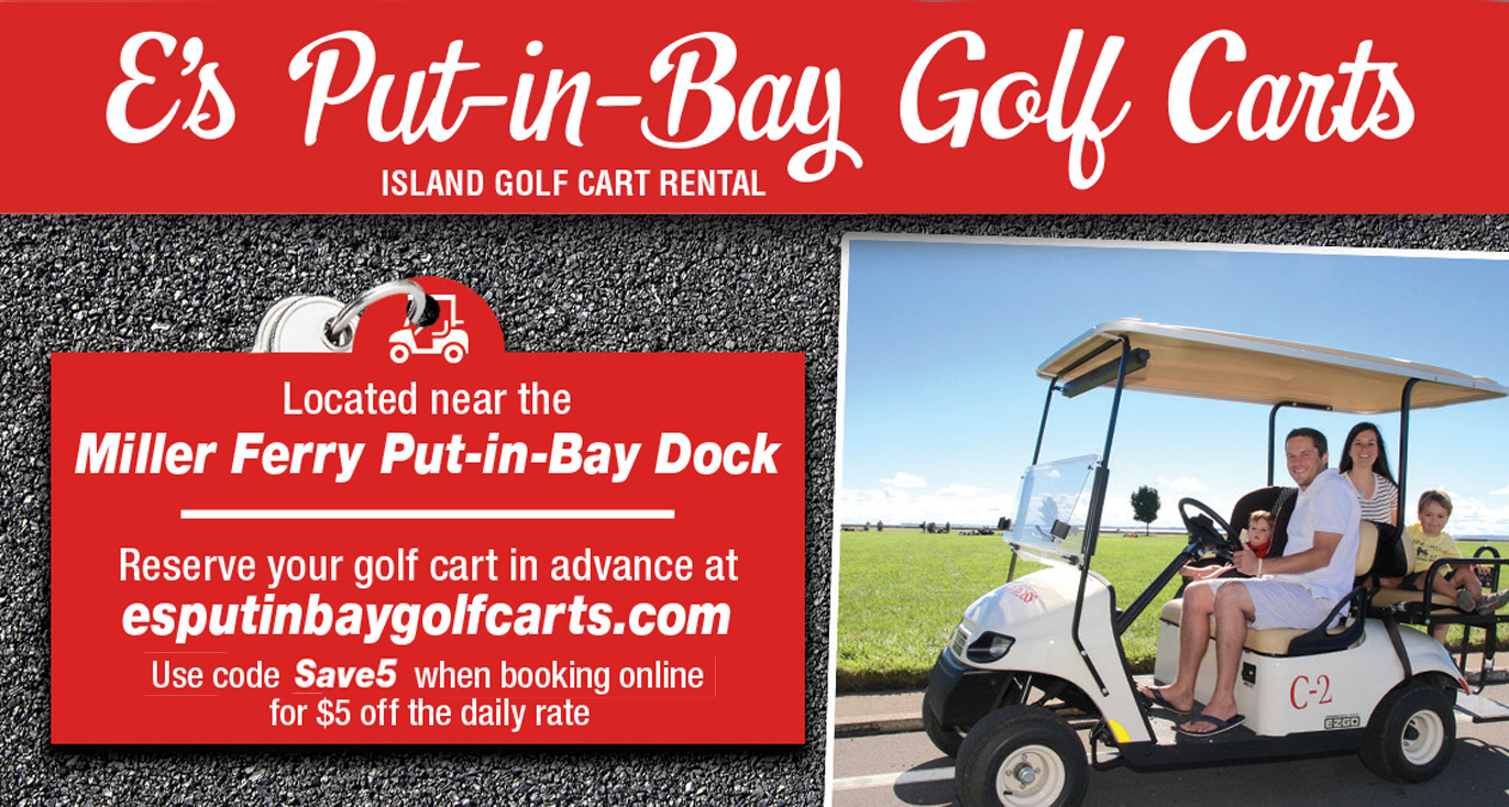Miller Ferries on Twitter "E's Golf Cart Rental, located at the Miller