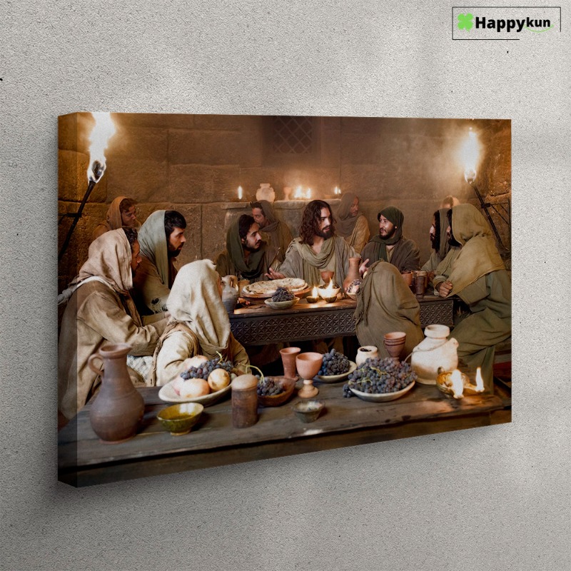 Happykunstore's tweet photo. ✨ Elevate your space with our Last Supper Canvas Wall Art. Immerse yourself in timeless beauty of this masterpiece. Elevate your space with sophistication and meaning. Get yours today! 🎨✨ #LastSupper #Art #HomeDecor"