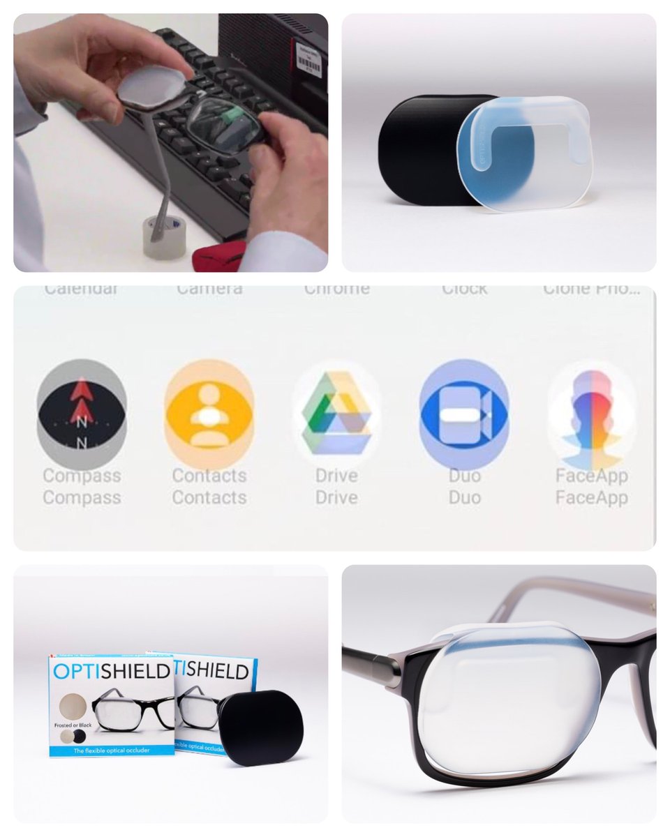 Optishield Optical Occluder tweet media