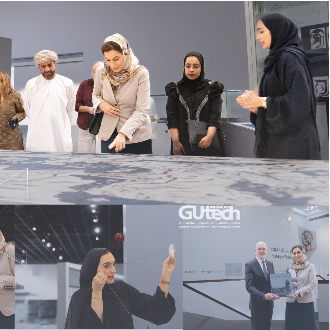 hsc_om's tweet photo. أستقبل مركز تاريخ العلوم يوم أمس صاحبة السمو السيدة الدكتورة منى بنت فهد آل سعيد مساعدة رئيس جامعة السلطان قابوس للتعاون الدولية بمعية عدد من رؤساء الكليات بجامعة السلطان قابوس. وتعرفة سموها على المقتنيات والمعروضات التي يتضمنها المركز.
#مركز_تاريخ_العلوم 
#جامعة_السلطان_قابوس https://t.co/Kmi0tfT099