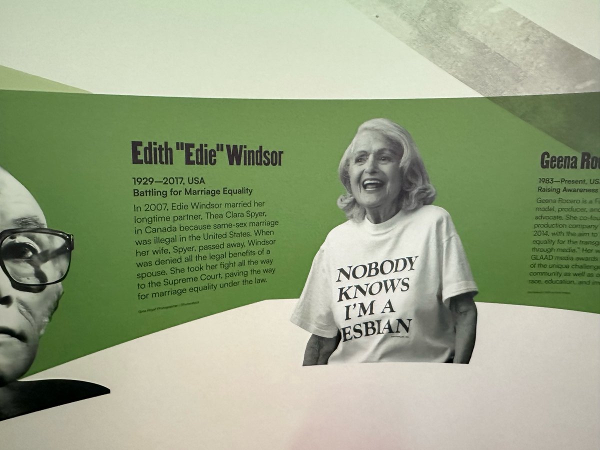 SaintLouisHM's tweet photo. Today's featured #ActiveAlly is Edith "Edie" Winsor. 

When her wife, Thea Clara Spyer, passed away, Windsor was denied all the legal benefits of a spouse. She took her fight all the way to the Supreme Court, paving the way for marriage equality under the law. #PrideMonth https://t.co/T6UtVIYODy