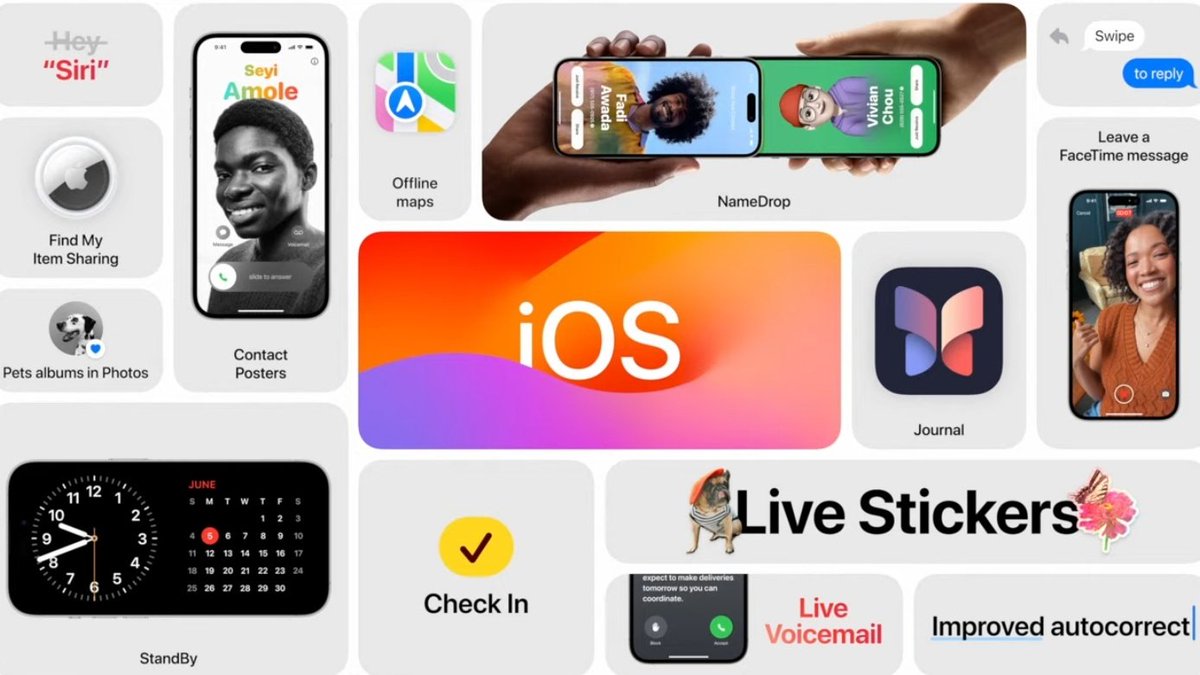 Ios 17 tanıtıldı