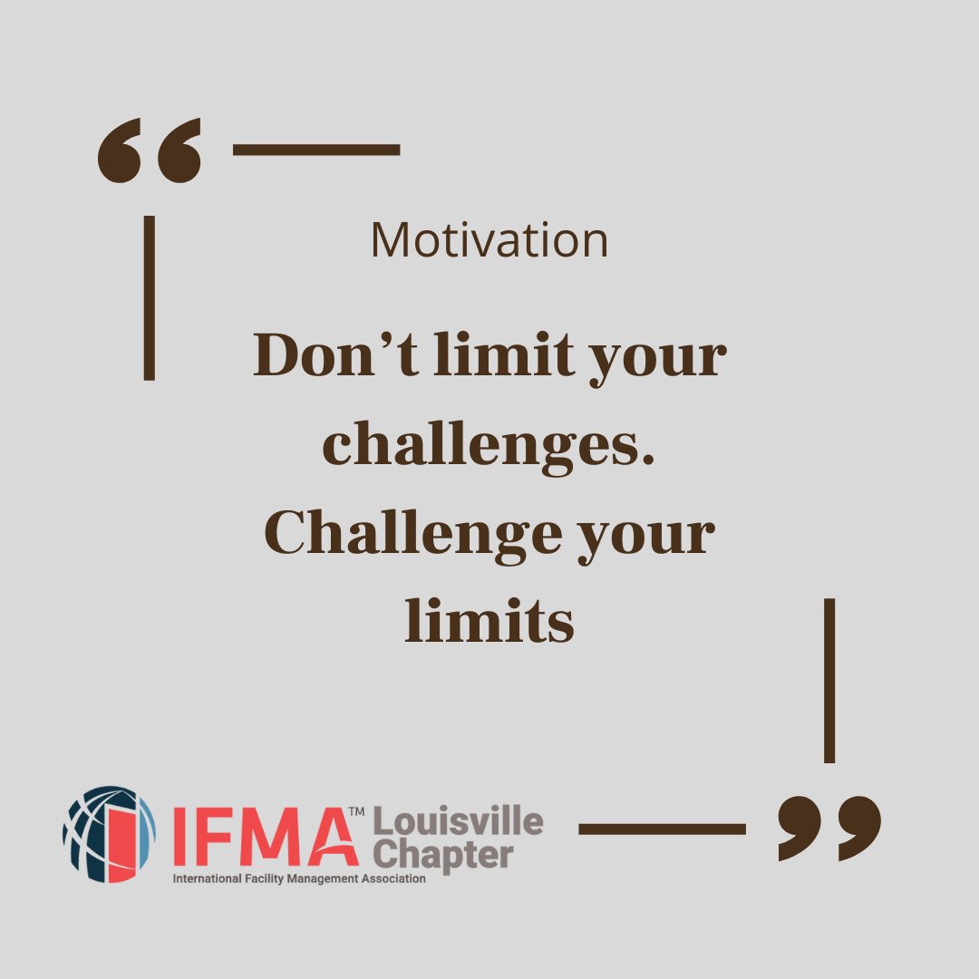 #IFMALouisville #GreaterLouisville #FacilitiesManagement #IFMA2023 #mondaymotivation